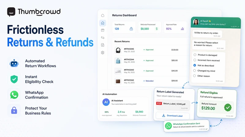 ThumbCrowd AI Commerce Support