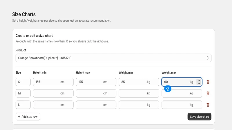 Fit Finder