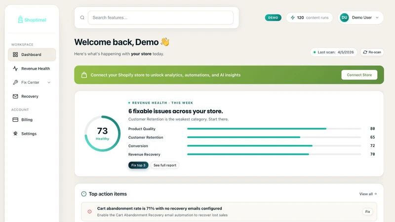 Shoptimal: AI SEO Optimizer