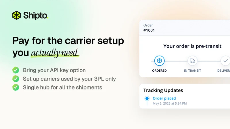 Shipto ‑ Smart Order Tracking