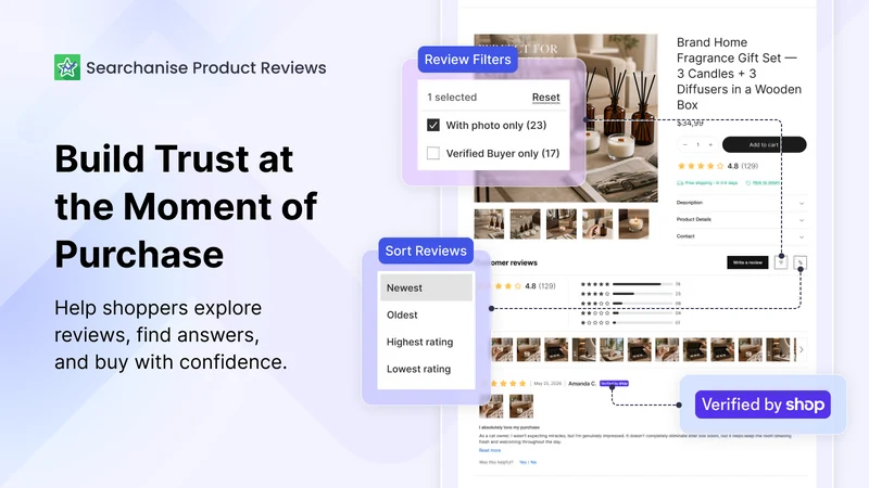 Searchanise Product Reviews