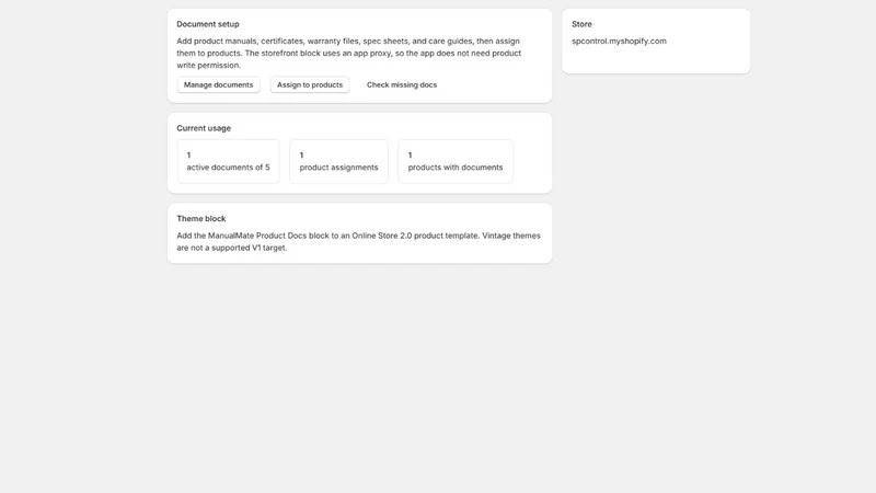 ManualMate Product Docs