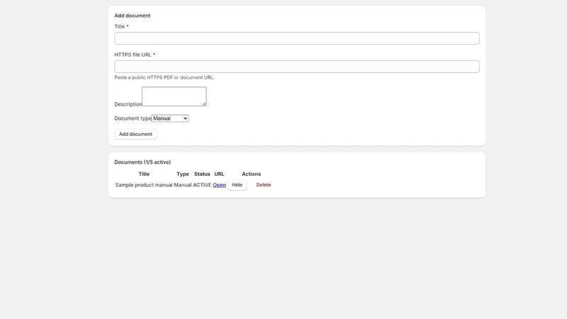 ManualMate Product Docs
