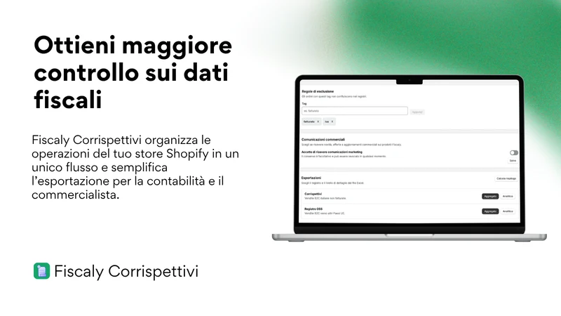 Fiscaly Corrispettivi