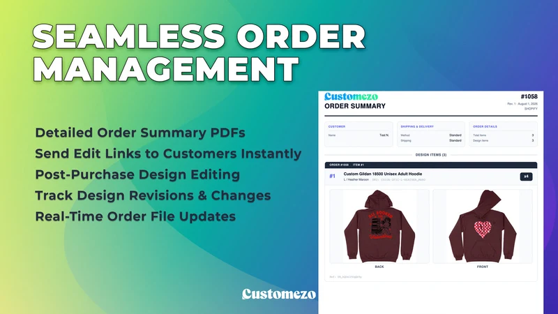 Customezo Product Customizer