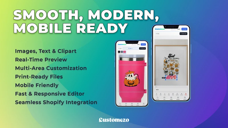 Customezo Product Customizer