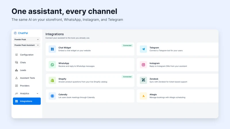 ChatPal — AI Sales Chatbot