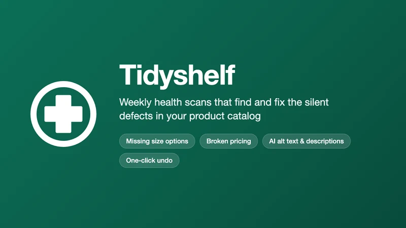 Tidyshelf
