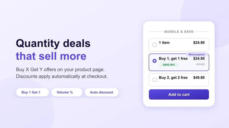 BundleSpark: Quantity Deals