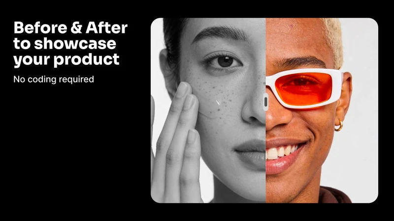 Zoro before‑after‑slider