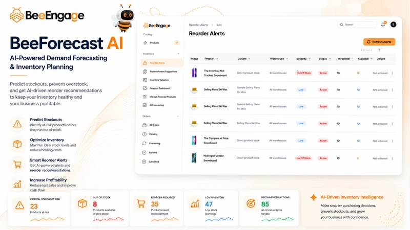 BeeEngag AI Demand Forecasting