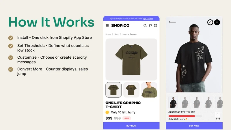 Zoro Low Stock Counter
