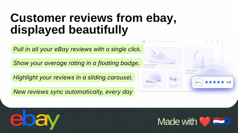 Newcraft eBay Reviews Import