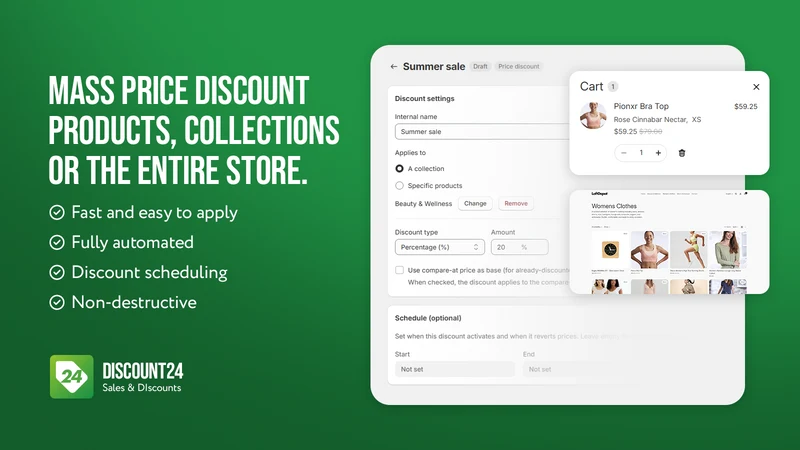 D24 ‑ Discounts, Gifts, BOGO