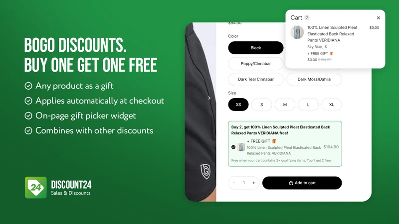 D24 ‑ Discounts, Gifts, BOGO