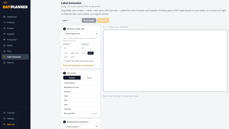 BaitPlanner