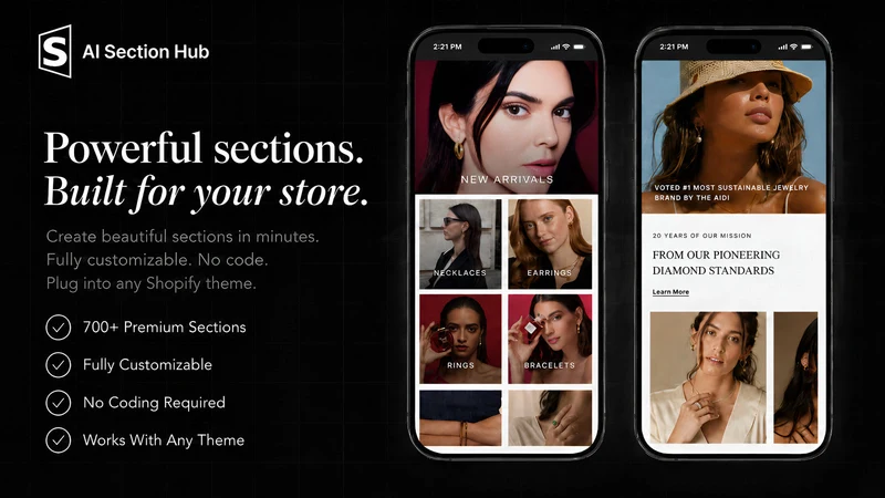 AI Section Hub: Theme Sections