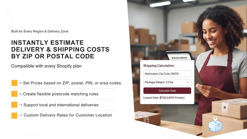 Zipcode Shipping Rate