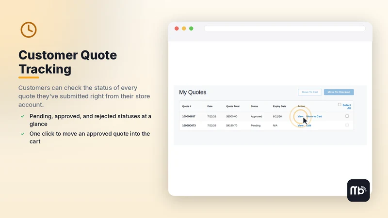 Smart Quote and RFQ Manager