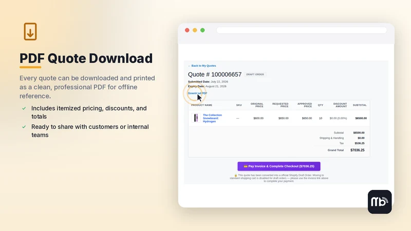 Smart Quote and RFQ Manager