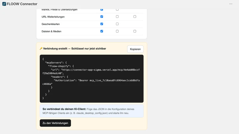 FLOOW Connector