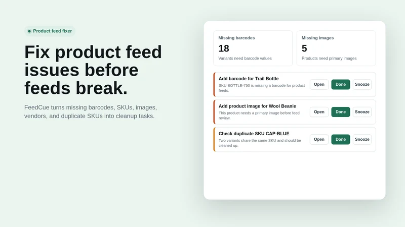 FeedCue