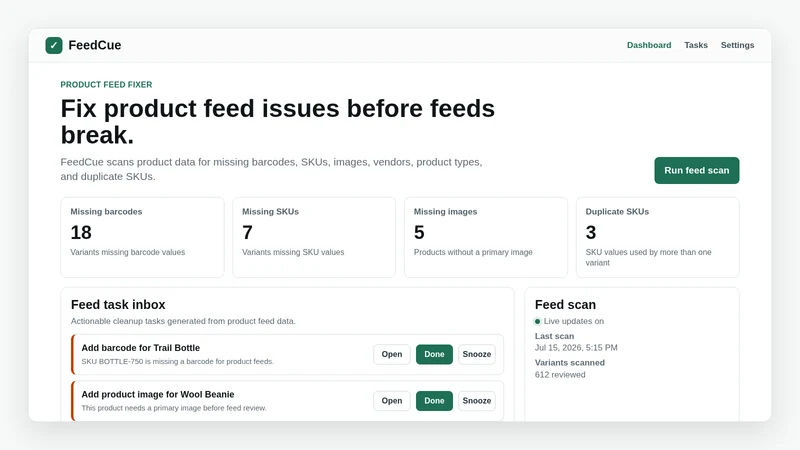 FeedCue