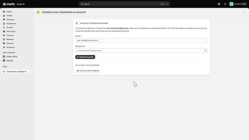 Customers.ai Signal App
