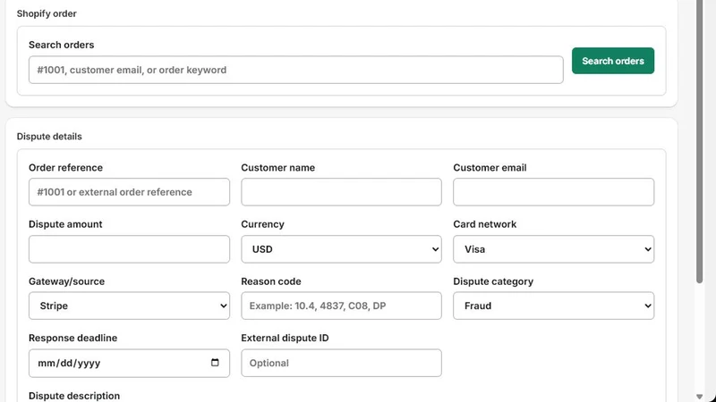 Chargeback Buddy