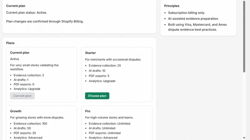 Chargeback Buddy