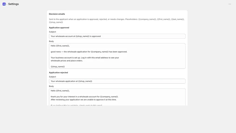 Anmelda ‑ B2B Onboarding