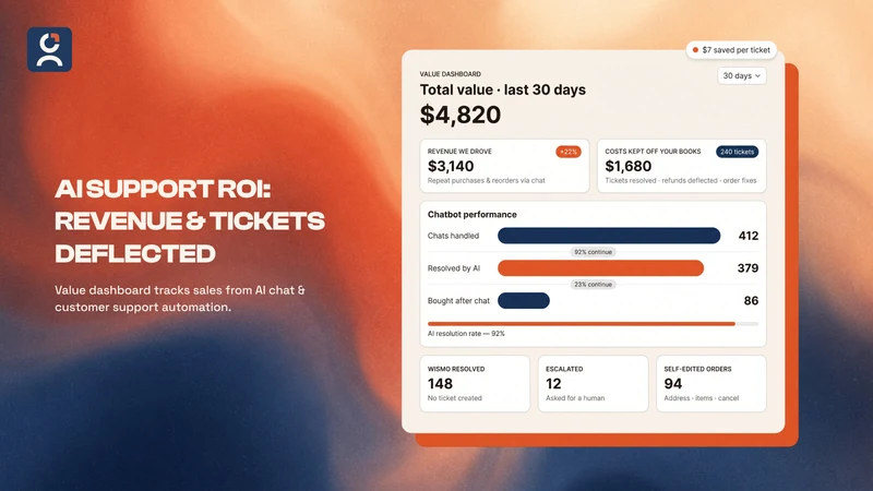 AE: AI Chatbot Sales & Support