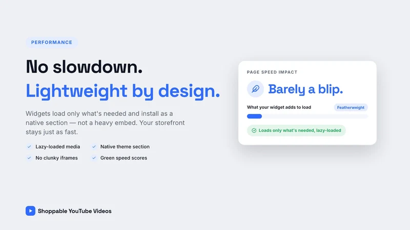 UGC & YouTube Shoppable Videos