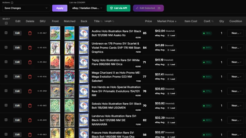 TCG Automate