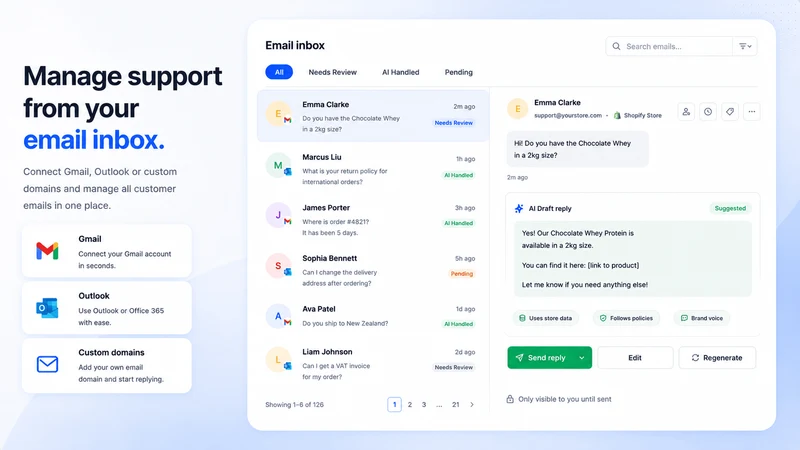 Taskra ‑ AI Customer Support