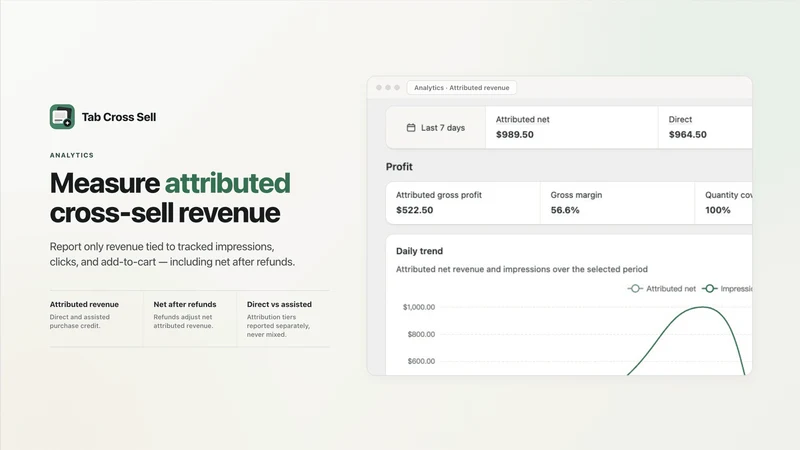 Tab Upsell & Bundles