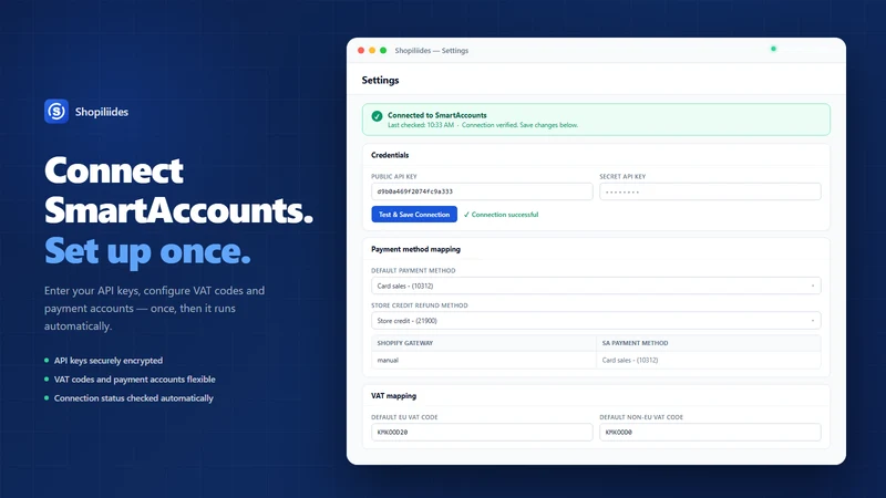 Shopiliides – SmartAccounts