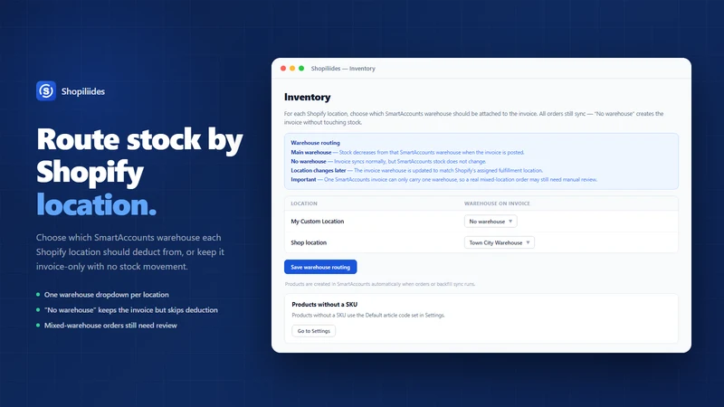 Shopiliides – SmartAccounts