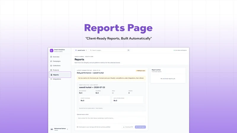 Smart Analytics