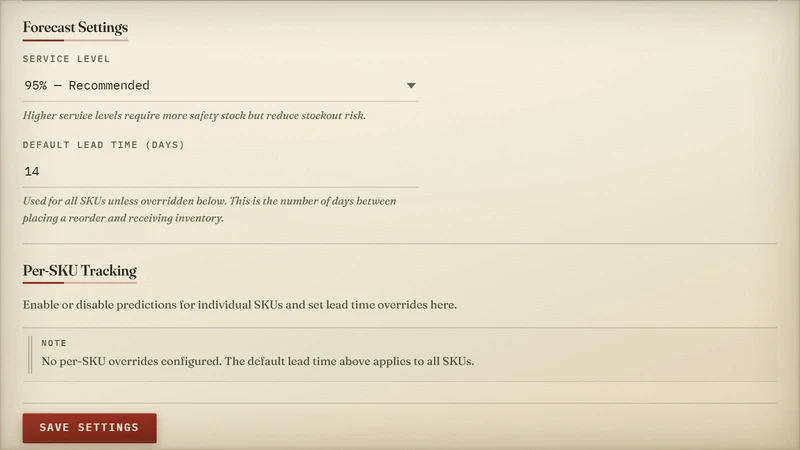 Smart Inventory Predictor