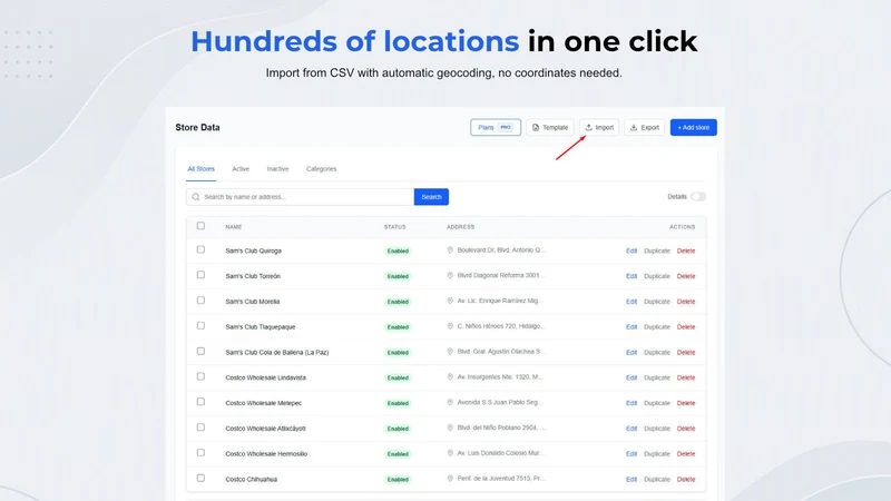 XTMaps ‑ Store Locator