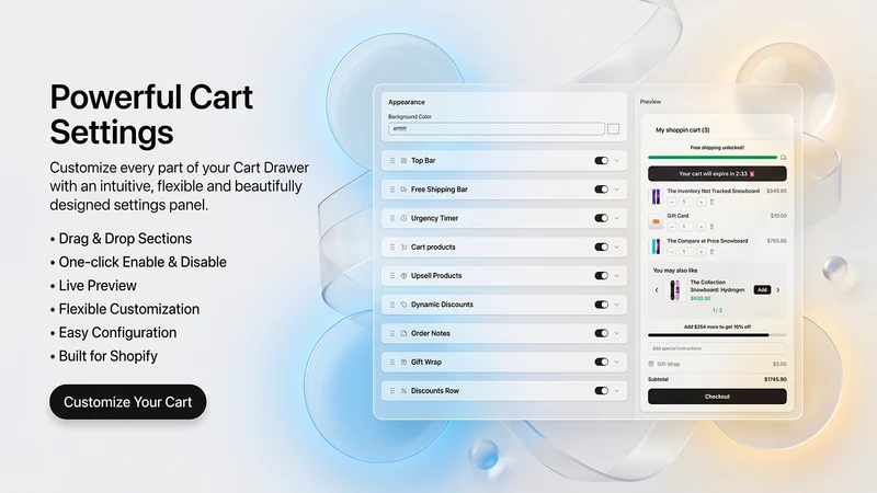 Rootly Cart Drawer Upsell