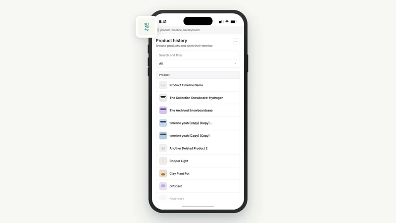 Product Timeline