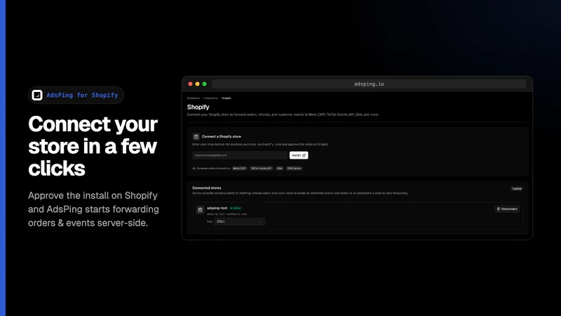 AdsPing: Conversion Tracking