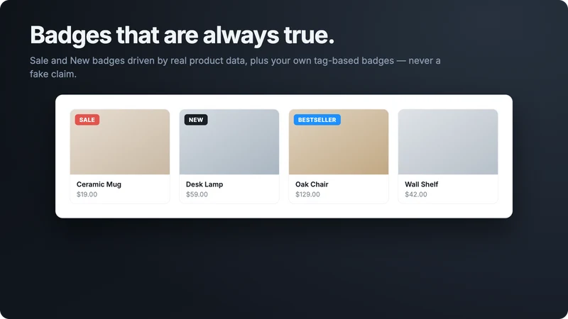 Product Labels & Badge DL