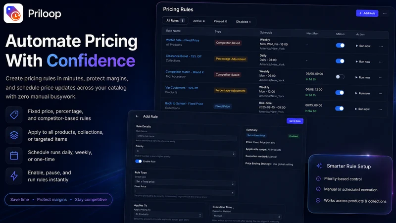 Priloop: Pricing Automation