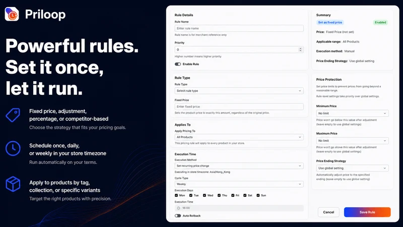 Priloop: Pricing Automation