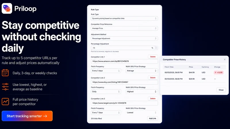 Priloop: Pricing Automation