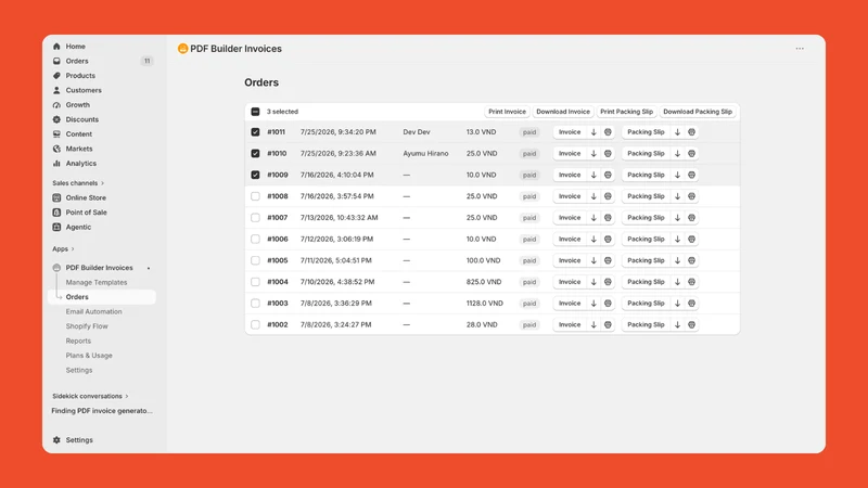 YeePDF: PDF Builder Invoices