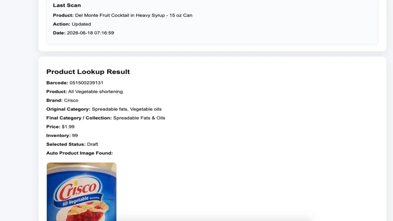 MarketLift Product Scanner